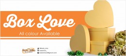 Gift box berbentuk hati